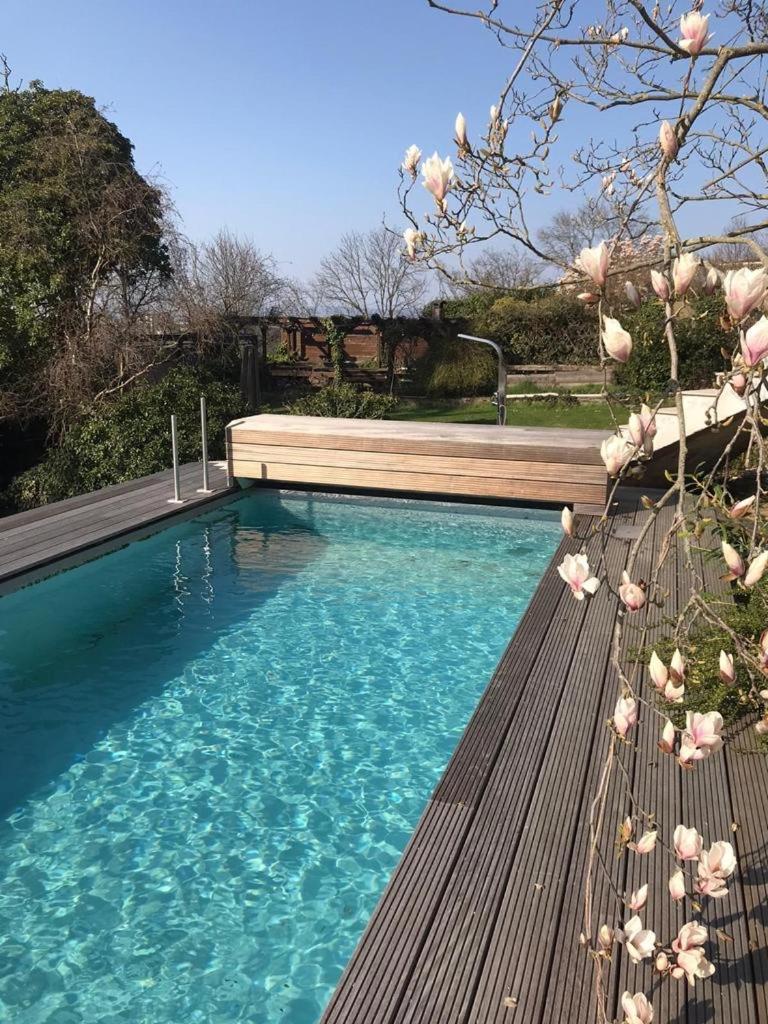 Aussichtszimmer Mit Modernem Glasbad Und Balkon Koblenz  Exterior foto